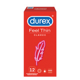 Super cieńkie prezerwatywy lateksowe Durex Feel Thin Classic 12 szt.