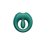 Pierścień erekcyjny ze stymulatorem Apis Turquoise Green Zalo