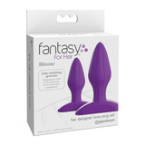 Fantasy for Her Her Designer Love Plug Set