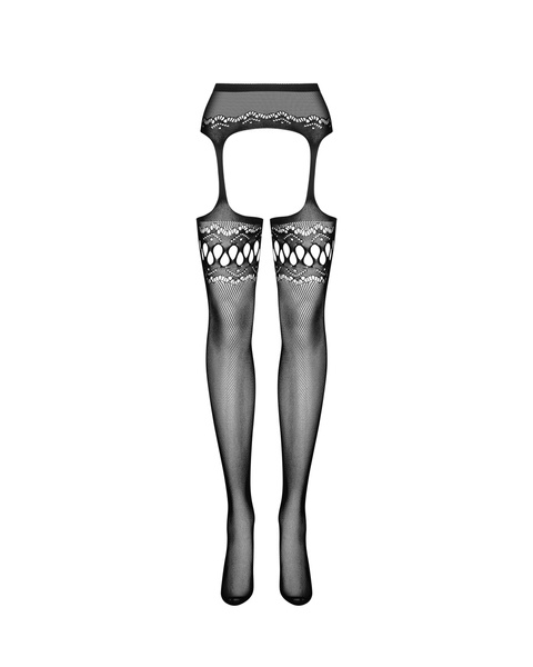 S214 Garter Stockings S/M/L Obsessive