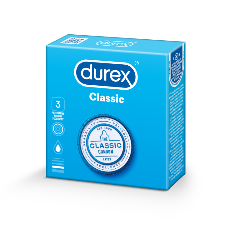 Condoms Durex Classic 3 pack