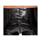 Lateksowe spodenki męskie Men's Latex Pants Zip black XL LateX
