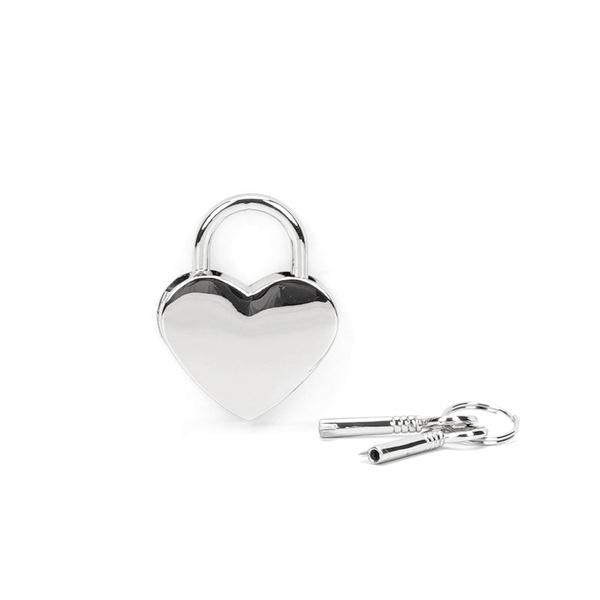Замок Silver Heart Shape Padlock (2Pcs A Set) Liebe Seele