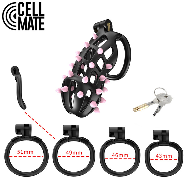 Пас цноти FlexiSpike Chastity Cage Size 4 CELLMATE
