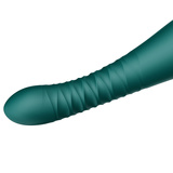 Wibrator Zalo King Vibrating Thruster Turquoise Green