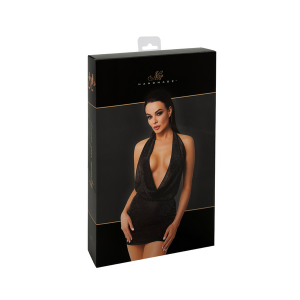 Noir Handmade F351 Luminara Mini Dress XXL