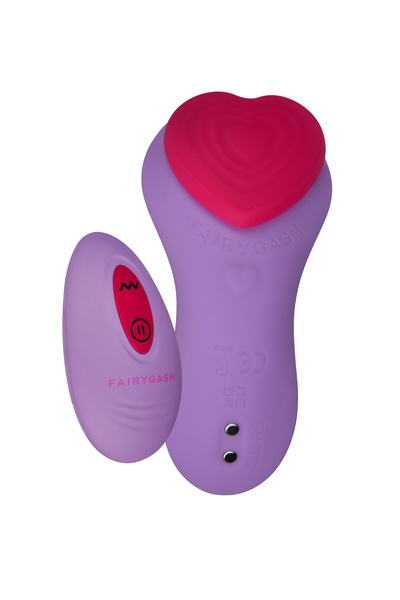 Інтимний масажер Heartgem фіолетовий FairyGasm