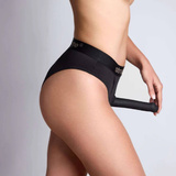 Білизна з упряжкою Harness Lingerie Idole Чорний L Strap-on-me