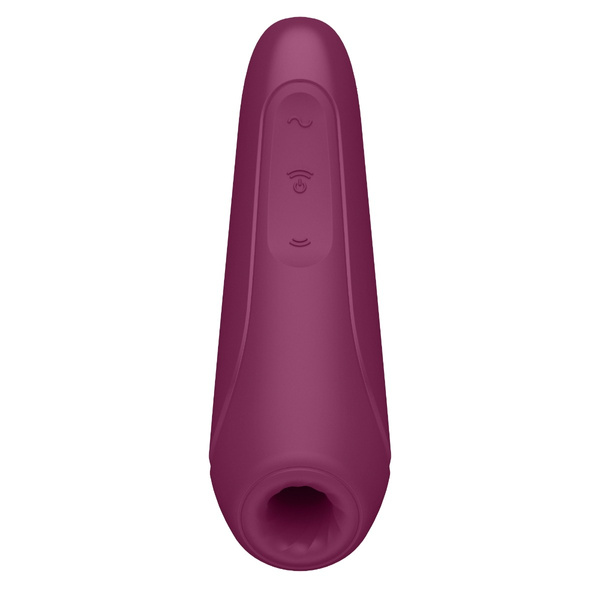 Стимулятор клітора Curvy 1+ Рожевий With App Satisfyer