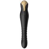 Wibrator King Vibrating Thruster Obsidian Black Zalo