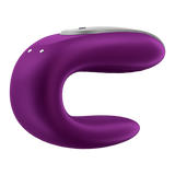 Wibrator dla par Satisfyer Double Fun Violet