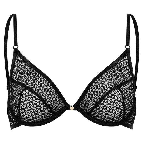 Biustonosz Czarny 75C Diamond Perilla