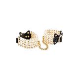 Kajdanki na nadgarstki BDSM Soirée Pearl Handcuffs Guilty Pleasure