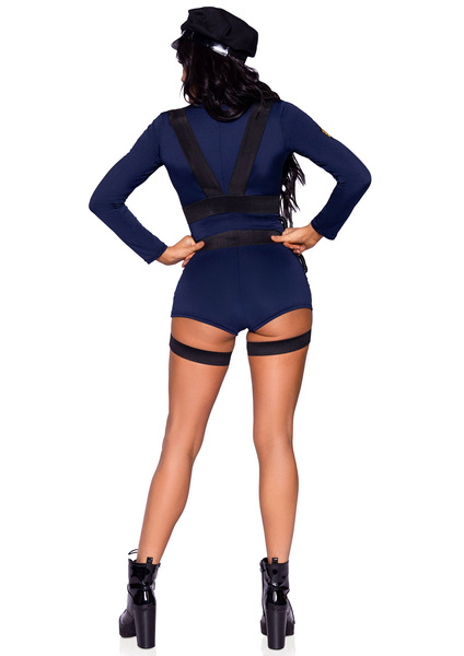 Костюм поліцейської Flirty Cop Romper Xs Leg Avenue