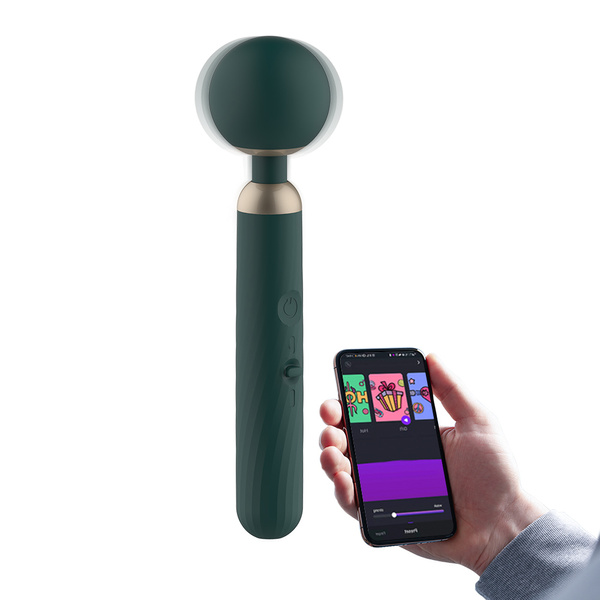 Magic Motion - Zenith App Controlled Cordless Smart Wand Green