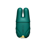 Вібруючі Затискачі На Соски Nave Turquoise Green Zalo