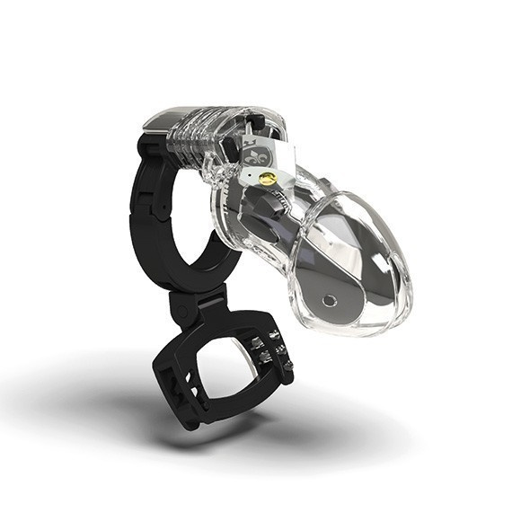 Пас цнотливості з функцією електростимуляції Pubic Enemy No 3 Cock Cage Mystim