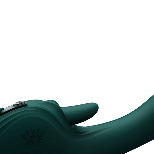 Вібратор-кролик Ares Turquoise Green Zalo