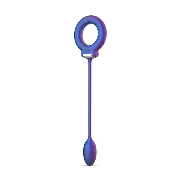 Pierścień Erekcyjny Cockring With Anal Ball Hueman