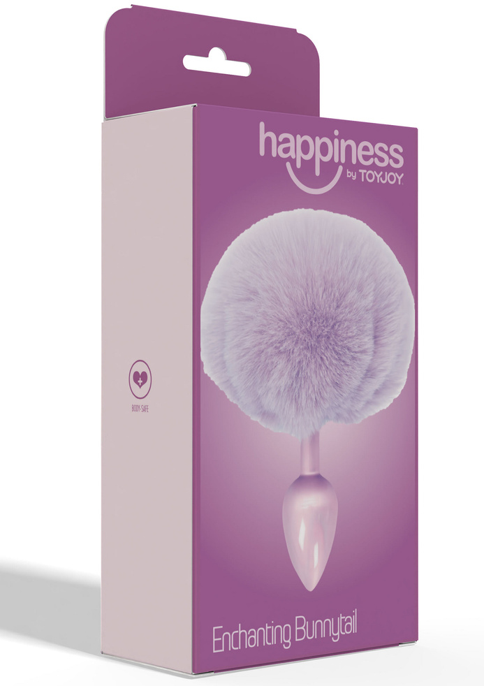 ToyJoy Happiness Enchanting Bunnytail Buttplug Purple