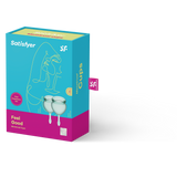 Kubeczki Menstruacyjne Feel Good Menstrual Cup Set Satisfyer