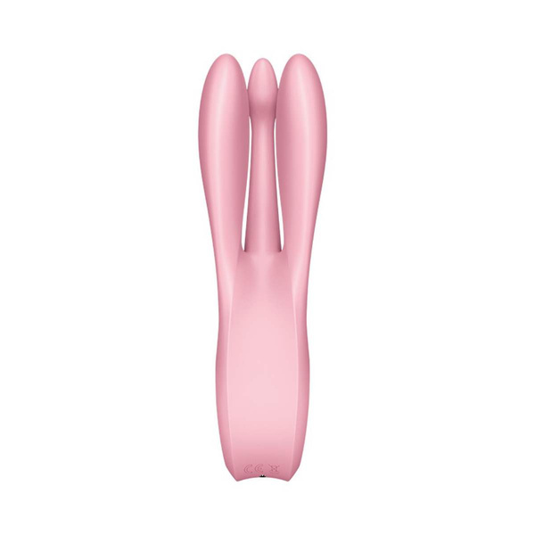 Стимулятор клітора Threesome 1 pink Satisfyer