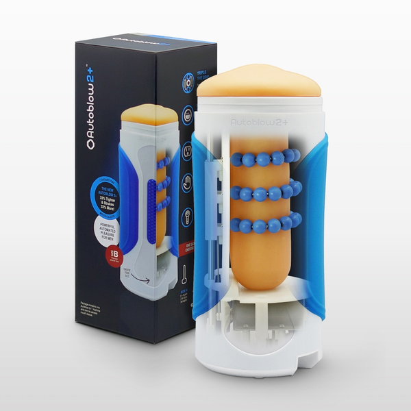 2 Plus Мастурбатор Sleave B Автоматичний Мастурбатор З Комірцем B Autoblow
