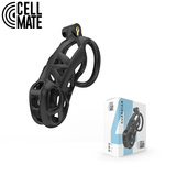 Pas cnoty Guardian Chastity Cage Black Size 4 CELLMATE