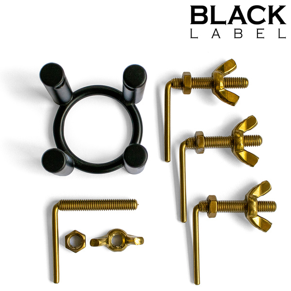 Розширювач 4-Way Urethral Stretcher Black/Gold Black Label