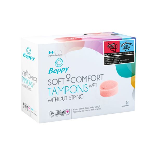 Тампони Soft & Comfort Wet 2Pcs Beppy