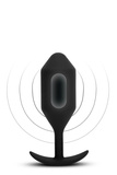 Korek analny Vibrating Snug Plug 5 Black b-Vibe