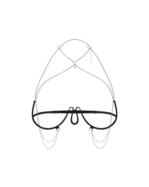 Пояс на груди Lustique Black S/M/L Premium Obsessive