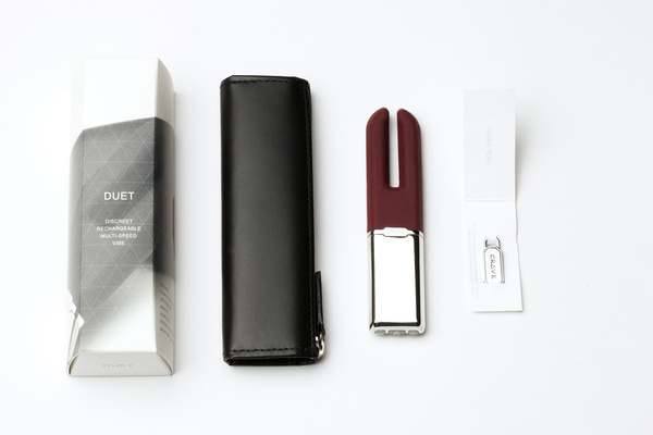 Crave Duet Crimson Dual Vibrator