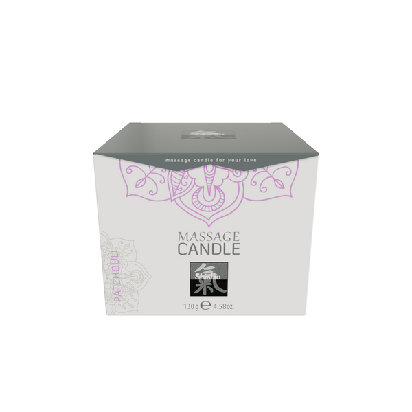 Свічка для масажу Massage Candle Patchouli 130g Shiatsu