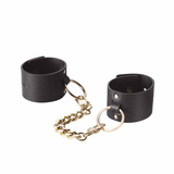 Szerokie kajdanki na ręce Bijoux Indiscrets Maze Wide Cuffs Black