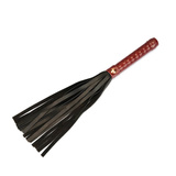 Wine Red Mini Flogger Liebe Seele