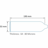 Prezerwatywy Lateksowe Opóźniające Wytrysk Infinity Delay 12Szt. Pasante