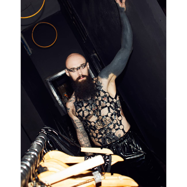 Uprząż z ekoskóry HellRider