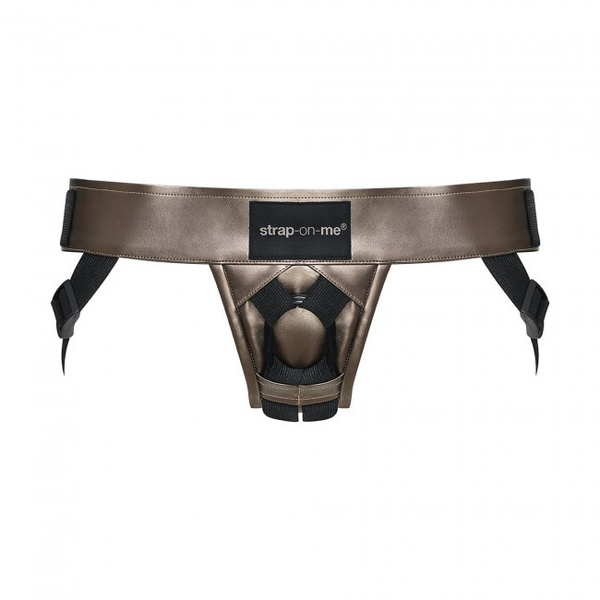 Strap-on-me Leatherette Harness Curious