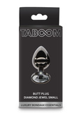 Анальний Пробка Butt Plug With Diamond Jewel Silver S Taboom
