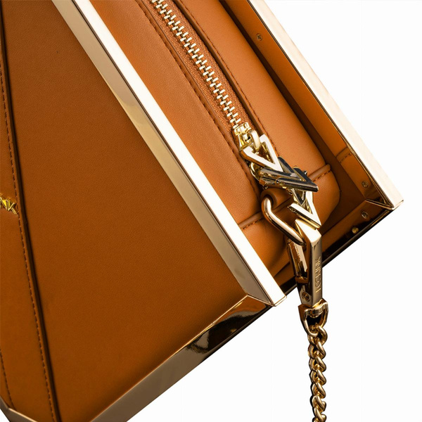 LOCKINK Mysterious Square Kink Bag Brown