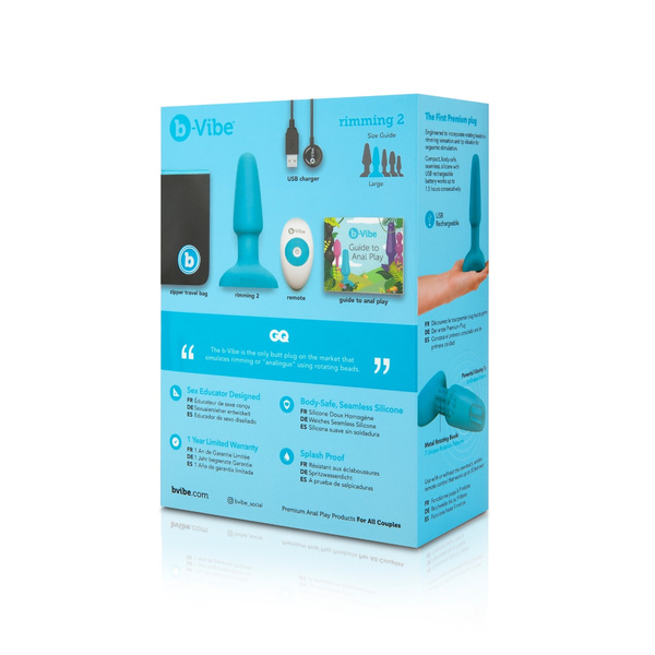  Rimming Plug 2 Teal b-Vibe