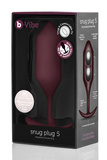 Анальний пробка Snug Plug 5 Dark Red b-Vibe