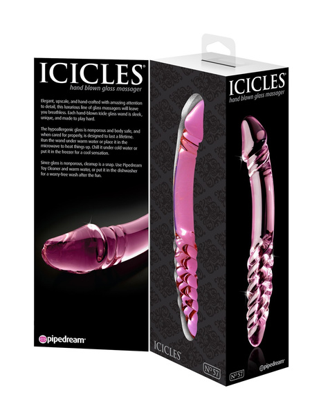 Icicles No. 57 szklane dildo