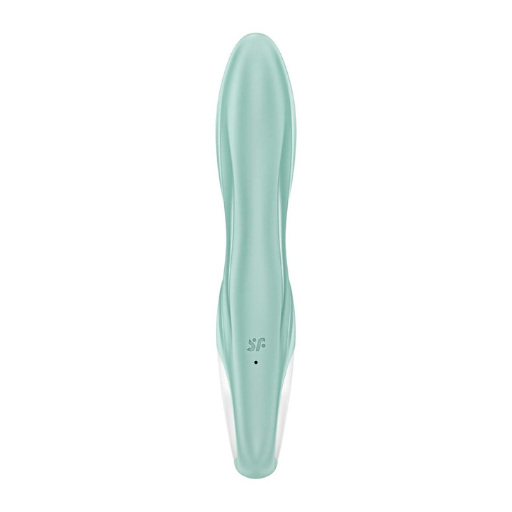 Nadmuchiwany wibrator króliczek sterowany aplikacją Satisfyer Air Pump Bunny 5+ Mint