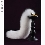 Detachable Metal Plug With Fox Tail Upko Fox Fur Tail Small Butt Plug UPKO