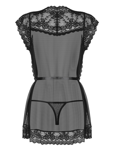 854-PEI-1 black robe S/M