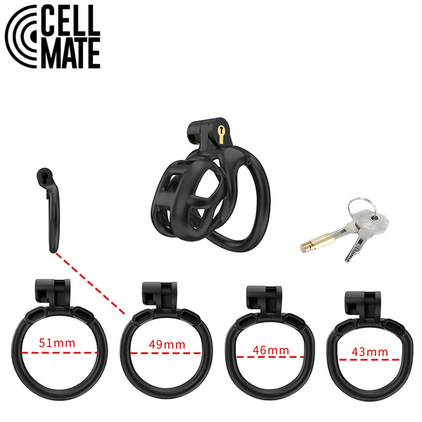 Пас цноти Guardian Chastity Cage Black Size 0 CELLMATE