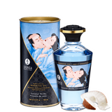 Їстівна розігріваюча олія для інтимних місць зі смаком кокосу Aphrodisiac Warming Oil Coconut Thrills 100Ml Shunga