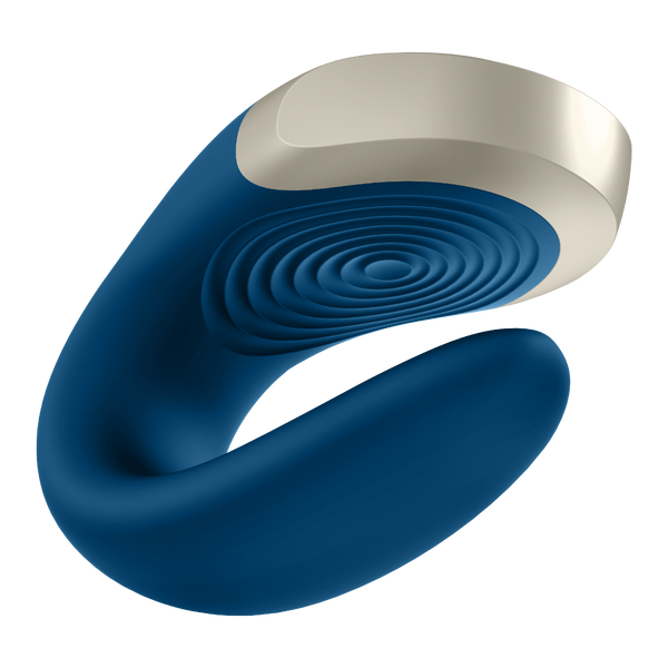 Wibrator dla par Double Love Blue Satisfyer